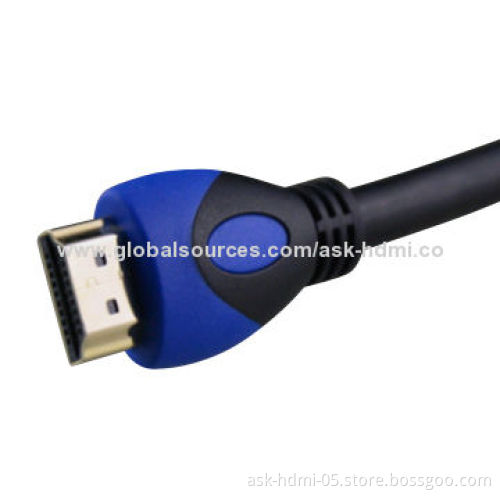 1,080P 3D 1.8m HDMI Cable with 24K Gold-platedNew